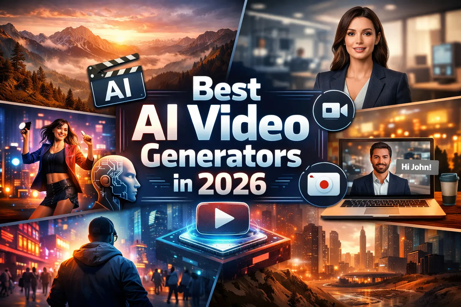 Best AI Video Generators in 2026: Top Tools for Creators, Marketers, and Businesses